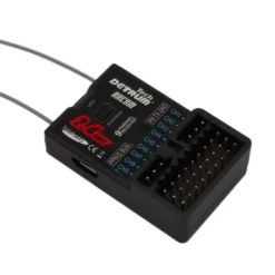 Detrum Blitz-DT9 9CH Smart Programming/Telemetry RC Transmitter Set Black (TX+RXC9M)