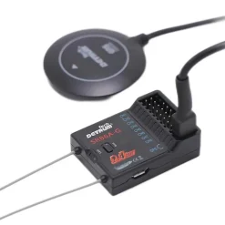 Detrum Blitz-DT9 9CH Smart Programming/Telemetry RC Transmitter Set Black (TX+SR86A-G)
