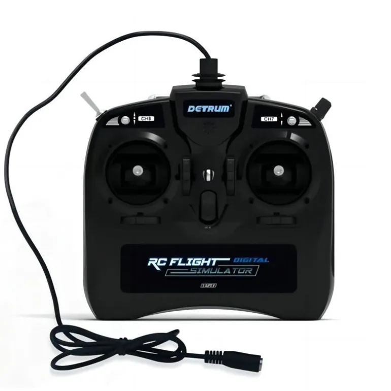 Detrum 8CH USB RC Plane Flight Digital Simulator