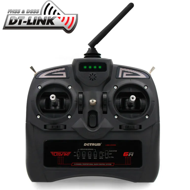 Detrum GAVIN-6A 6CH 2.4Ghz RC Transmitter (TX only, w/o LCD)