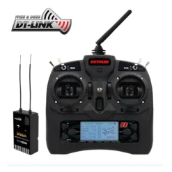 Detrum GAVIN-8C 8CH 2.4Ghz RC Transmitter w/ iStone SR86A Stabilizer Receiver