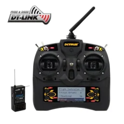 Detrum GAVIN-6C 6CH 2.4Ghz RC Transmitter w/ iStone MSR66A Stabilizer Mini Receiver