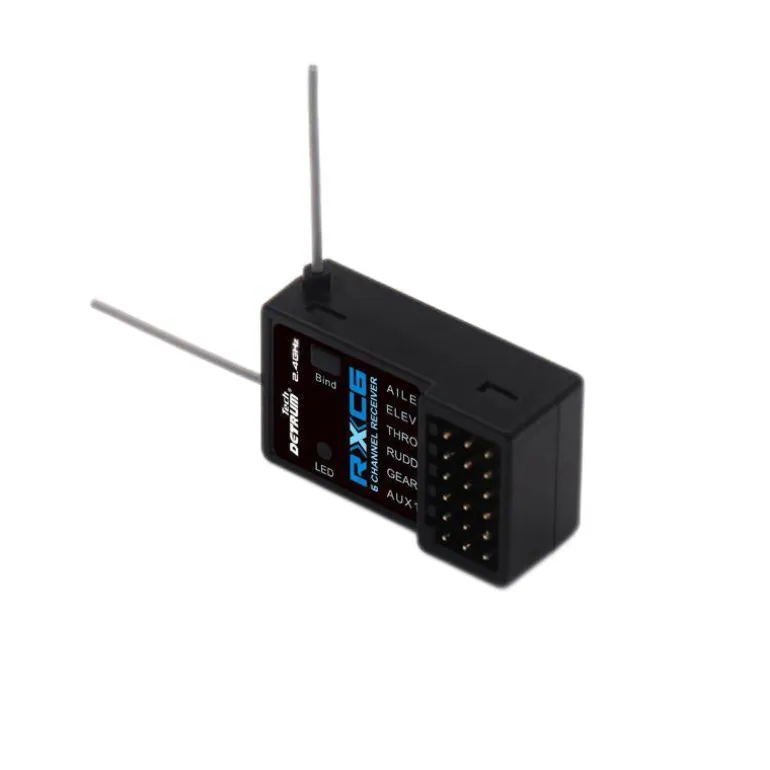 Detrum GAVIN-6C 6CH 2.4Ghz RC Transmitter Set (TX+RXC6)