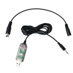 Detrum GAVIN-6C 6CH 2.4Ghz RC Transmitter Set (TX+RXC7+USB Simulator Cable)