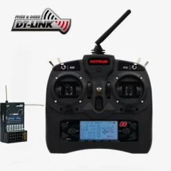 Detrum GAVIN-8C 8CH 2.4Ghz Transmitter w/ SR6-RC iStone 6-Axis Stabilization & Runway Correction Receiver