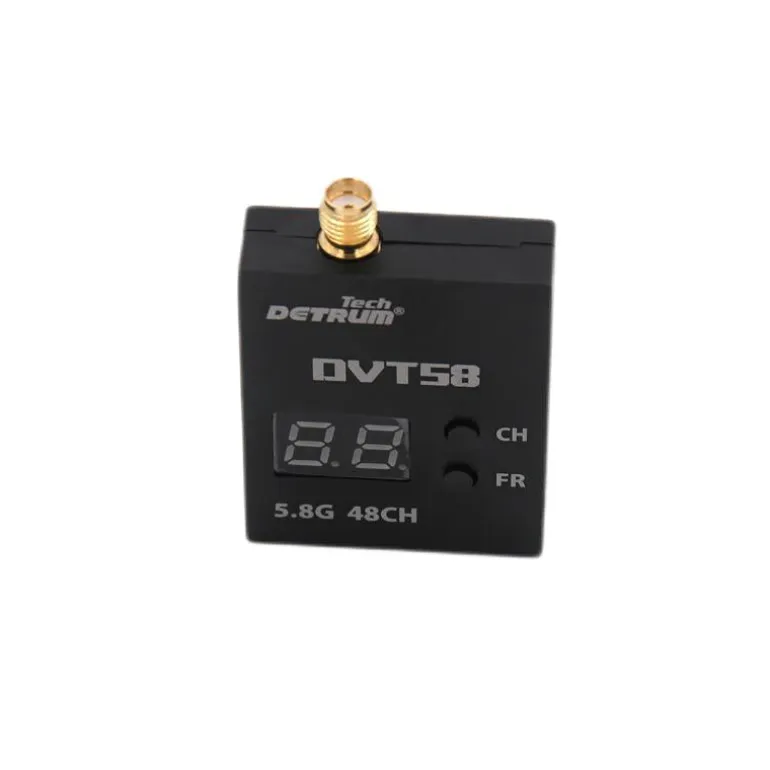 Detrum 5.8G 600mW 1.5KM 48CH FPV Video Transmission (Tx & Rx)
