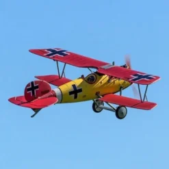 Dynam Albatros D.Va V2 4S RC Warbird Biplane 1300mm 51