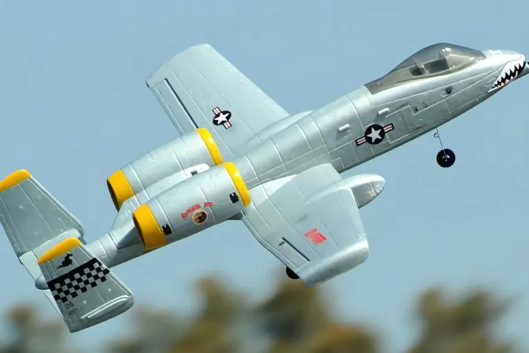 Dynam A-10 Thunderbolt II V2 Grey Twin 64mm EDF RC Jet
