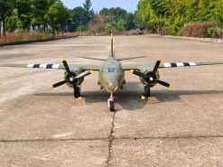 Dynam B-26 Marauder Green 4S Twin-Engine RC Warbird Plane 1.5m Wingspan w/ Flaps