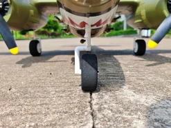 Dynam B-26 Marauder Green 4S Twin-Engine RC Warbird Plane 1.5m Wingspan w/ Flaps
