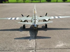 Dynam B-26 Marauder Green 4S Twin-Engine RC Warbird Plane 1.5m Wingspan w/ Flaps