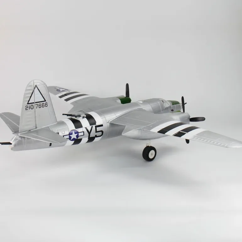 Dynam B-26 Marauder 4S RC Twin Warbird Plane 1.5m w/ Flaps