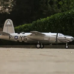 Dynam B-26 Marauder 4S RC Twin Warbird Plane 1.5m w/ Flaps