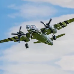 Dynam B-26 Marauder 4S RC Twin Warbird Plane 1.5m w/ Flaps