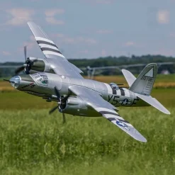 Dynam B-26 Marauder 4S RC Twin Warbird Plane 1.5m w/ Flaps