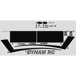 Dynam Cessna 188 Crop Duster Blue Decal