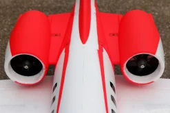 Dynam Cessna 550 Turbo Jet V2 Red 4S Twin 64mm EDF RC Jet w/ Flaps