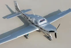 Dynam Cirrus SR22 V2 Trainer Silver RC Scale Plane 1400mm 55" Wingspan