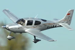Dynam Cirrus SR22 V2 Trainer Silver RC Scale Plane 1400mm 55