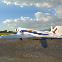 Dynam DC-3 Skybus White RC Warbird Plane 1500mm 59