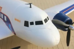 Dynam DC-3 Skybus White RC Warbird Plane 1500mm 59