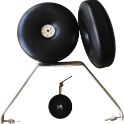 Dynam DHC-2 Beaver Landing Gear Set w/ Rubber Wheel