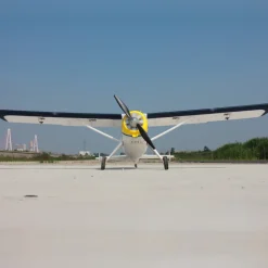 Dynam DHC-2 Beaver V2 Blue 4S Sea/Land RC Float Plane 1.5m w/ Flaps Plus Floats & Rubber Wheel