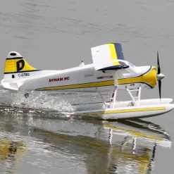 Dynam DHC-2 Beaver V2 Blue 4S Sea/Land RC Float Plane 1.5m w/ Flaps Plus Floats & Rubber Wheel