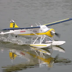 Dynam DHC-2 Beaver V2 Blue 4S Sea/Land RC Float Plane 1.5m w/ Flaps Plus Floats & Rubber Wheel