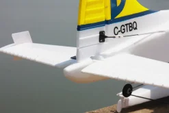 Dynam DHC-2 Beaver V2 Blue 4S Sea/Land RC Float Plane 1.5m w/ Flaps Plus Floats & Rubber Wheel