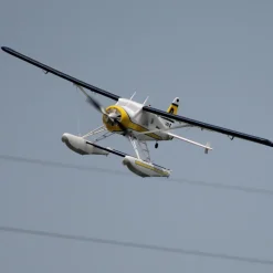 Dynam DHC-2 Beaver V2 Blue 4S Sea/Land RC Float Plane 1.5m w/ Flaps Plus Floats & Rubber Wheel