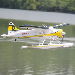 Dynam DHC-2 Beaver V2 Blue 4S Sea/Land RC Float Plane 1.5m w/ Flaps Plus Floats & Rubber Wheel