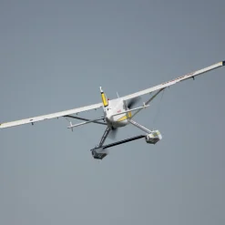 Dynam DHC-2 Beaver V2 Blue 4S Sea/Land RC Float Plane 1.5m w/ Flaps Plus Floats & Rubber Wheel
