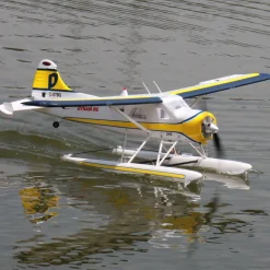Dynam DHC-2 Beaver V2 Blue 4S Sea/Land RC Float Plane 1.5m w/ Flaps Plus Floats & Rubber Wheel