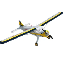 Dynam DHC-2 Beaver V2 Blue 4S Sea/Land RC Float Plane 1.5m w/ Flaps Plus Floats & Rubber Wheel