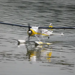 Dynam DHC-2 Beaver V2 Blue 4S Sea/Land RC Float Plane 1.5m w/ Flaps Plus Floats & Rubber Wheel