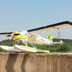Dynam DHC-2 Beaver V2 Blue 4S Sea/Land RC Float Plane 1.5m w/ Flaps Plus Floats & Rubber Wheel