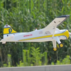 Dynam DHC-2 Beaver V2 Blue 4S Sea/Land RC Float Plane 1.5m w/ Flaps Plus Floats & Rubber Wheel