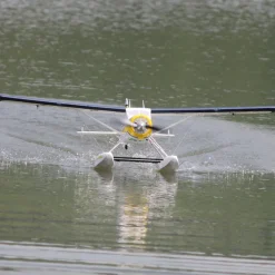 Dynam DHC-2 Beaver V2 Blue 4S Sea/Land RC Float Plane 1.5m w/ Flaps Plus Floats & Rubber Wheel