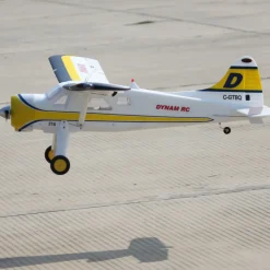 Dynam DHC-2 Beaver V2 Blue 4S Sea/Land RC Float Plane 1.5m w/ Flaps Plus Floats & Rubber Wheel