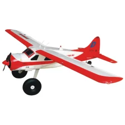 Dynam DHC-2 Beaver V2 Red 4S Sea/Land RC Float Plane 1.5m w/ Flaps Plus Floats & Rubber Wheel