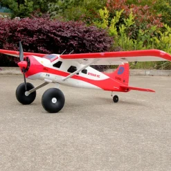 Dynam DHC-2 Beaver V2 Red 4S Sea/Land RC Float Plane 1.5m w/ Flaps Plus Floats & Rubber Wheel