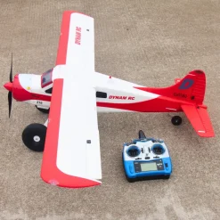 Dynam DHC-2 Beaver V2 Red 4S Sea/Land RC Float Plane 1.5m w/ Flaps Plus Floats & Rubber Wheel