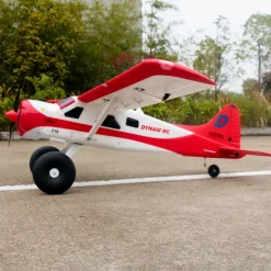 Dynam DHC-2 Beaver V2 Red 4S Sea/Land RC Float Plane 1.5m w/ Flaps Plus Floats & Rubber Wheel
