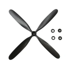 Dynam DYP-1026R 10.5x8x4 4-Blade Plane Nylon Propeller Reverse Rotation