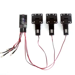 Dynam Electric Retract V3 Set w/ Gear & Led Control Unit