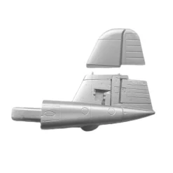 Dynam Gloster Meteor F8 Vertical Stabilizer