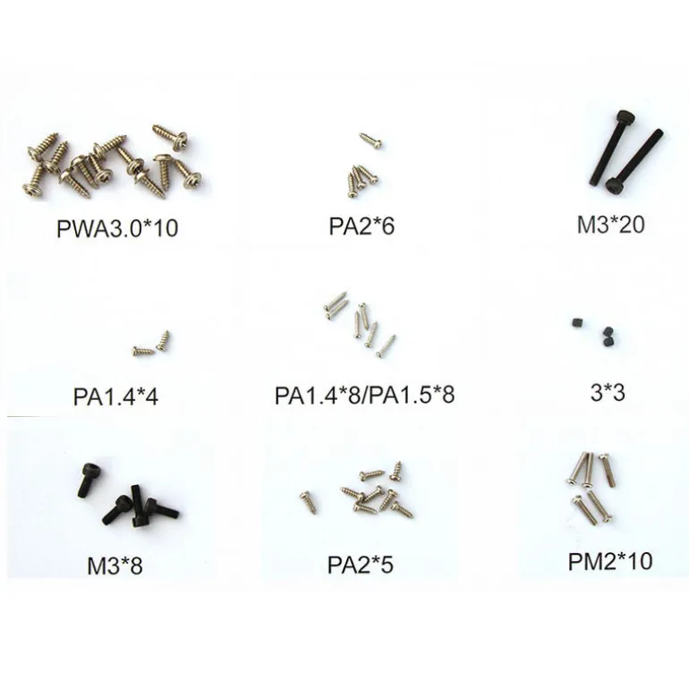 Dynam Hawker Hunter Screw Set - HWHU-15