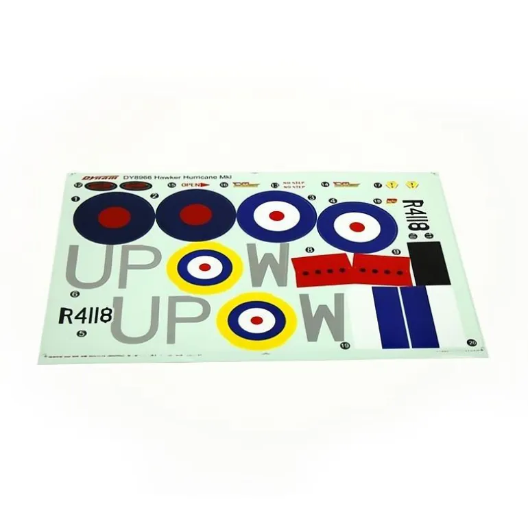 Dynam Hawker Hurricane Decal - HURC-13