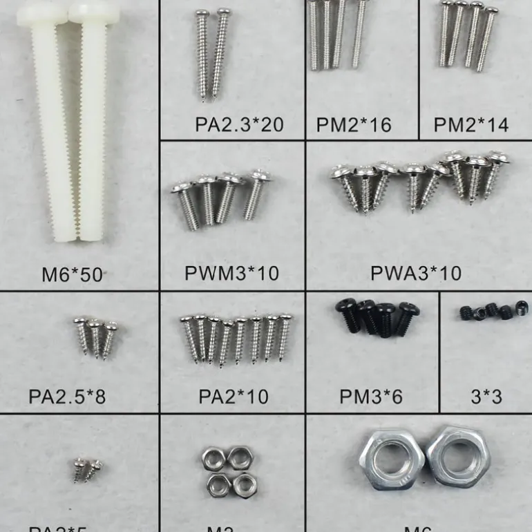 Dynam Hawker Tempest Screw Set - HKTP-16
